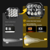 7inch Off Road Driving Lights with Dynamic White DRL-974-D