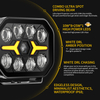 7inch Off Road Driving Lights with Dynamic White DRL-974-D