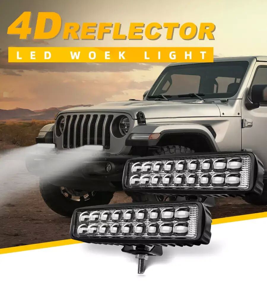 6 inch 4D Reflector Mini Light Bar for Boat ATVTruck JG-921C details