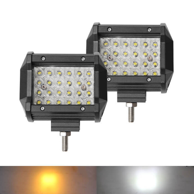 4 Inch Dual Color Strobe Quad Rows Led Light Bar JG-9643BS