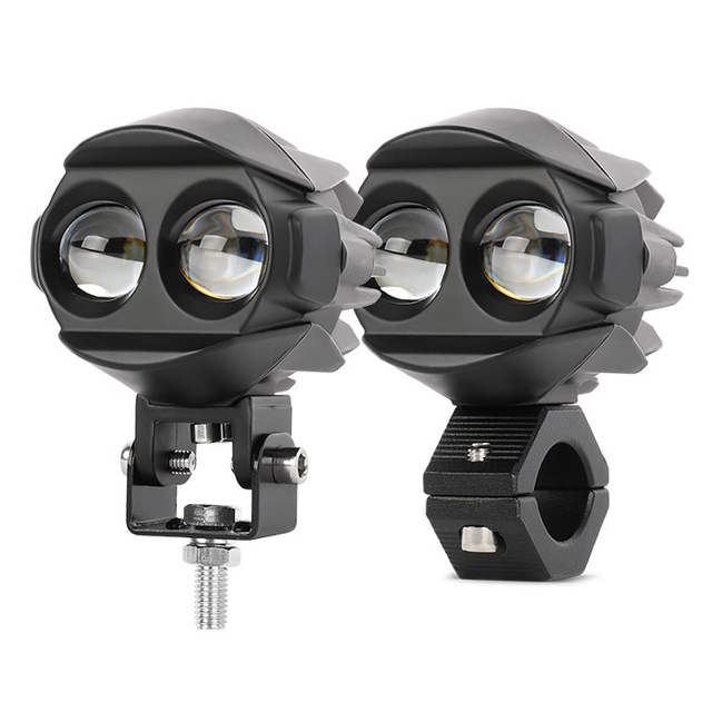Projector Motorcycle Driving Lights Dual Color JG-MF01