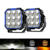 5inch Side Shooter LED Pod Lights With White&Amber DRL-F995-13