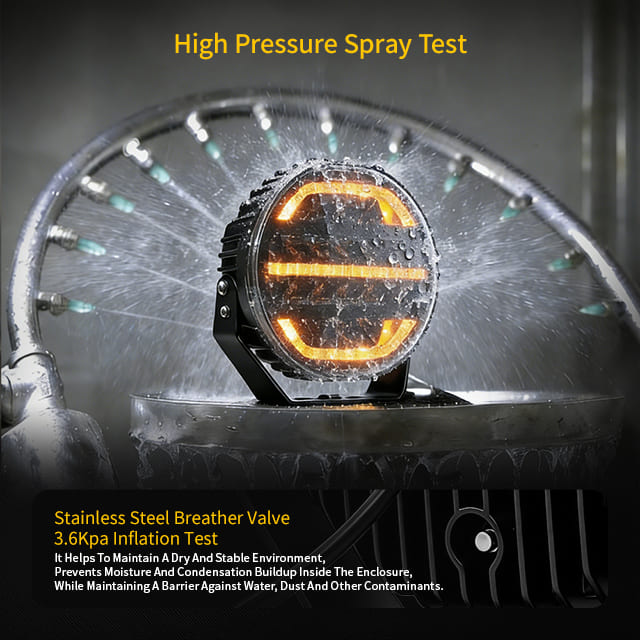 Vant EL 9 Inch Driving Light with Dynamic Position Light-901V-CG