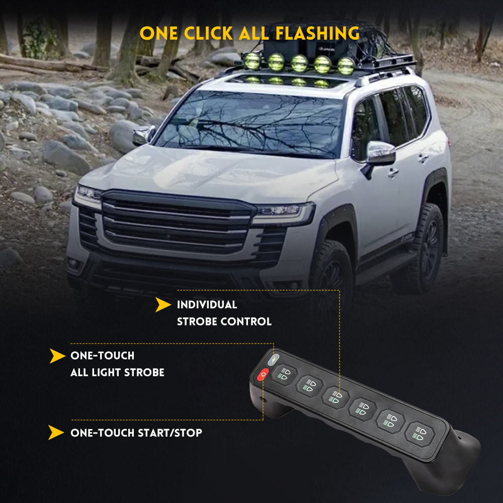 Grab Handle Switch Panel for Toyota Land Cruiser LC200 