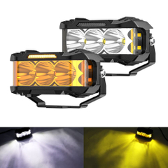 4 Inch 70W Shooter Lights with Amber White DRL-925-PROfrom