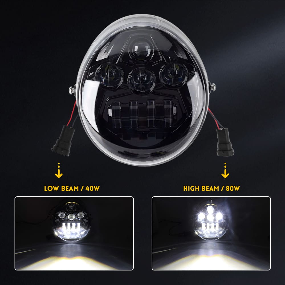 Motorcycle LED Headlight for V-Rod-JG-HL-1002