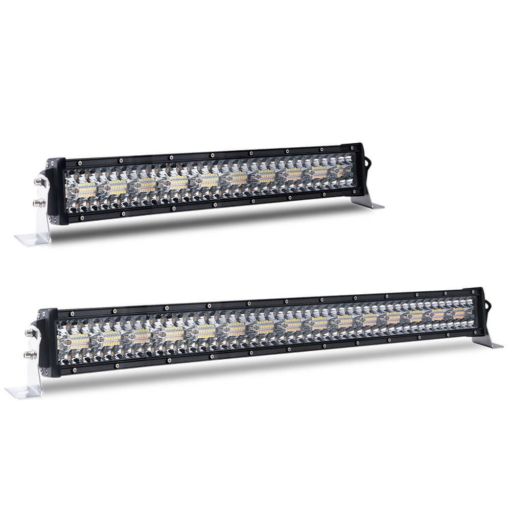 Off Road Led Dual Color Flash Light Bar for Trucks 9631-T-RQ