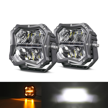 5 Inch LED driving Lights with Amber Backlight for Trucks -954M-H