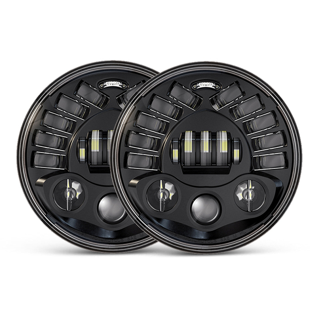 Matrix 7 inch LED Motorcycle Replacement headlight J001N