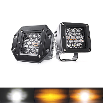 Flashing Ditch Lights Dual Color Company JG-995TW-B-BS