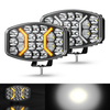 10 Inch 100W Combo Beam LED Driving Light with Amber DRL-958-20-Z