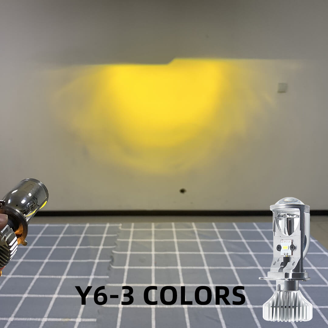 h4 projector headlights JG-Y6 3 colors