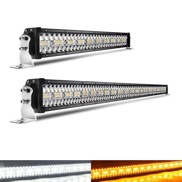 Off Road Led Dual Color Flash Light Bar for Trucks 9631-T-RQ from