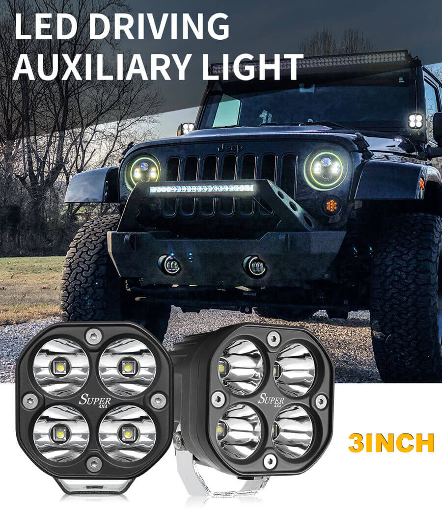 3 inch Jeep Light Pods Manufacturer JG-954H details