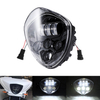 7" Motorcycle LED Headlight High Low Beam for Harley 10-12 FLSTSE-HL-1003