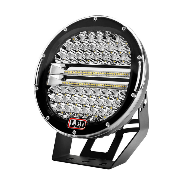 9 inch Double row embedded Light Beads Spotlights JG-903L