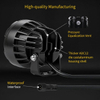 3.5 Inch LED Ditch Light with White Amber DRL