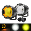 3.5 Inch LED Ditch Light with White Amber DRL