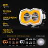 3.8 Inch pod light with Dynamic Chasing DRL