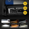 E-mark Certified License Plate Bracket with LED Driving Light Bar