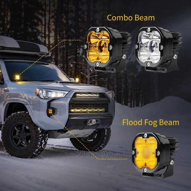 3 Inch Flood Beam Led Light Pods Manufacturer -L030-LED-F