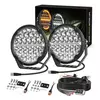 Safari SR 9" LED Driving Lights with Amber White DRL