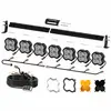 Linkable LED Light Bar with Dual-Color Dynamic DRL 