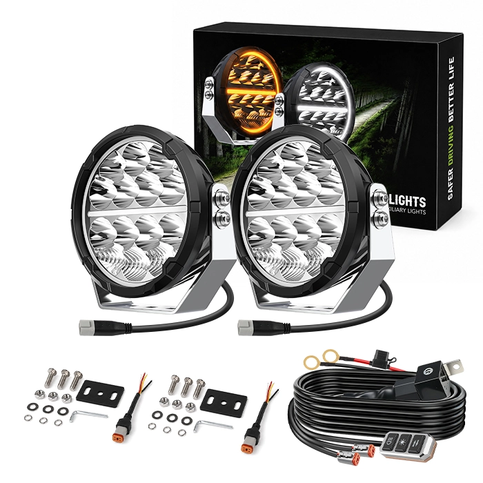 6.5 Inch Combo Beam LED Driving Light with Dynamic DRL