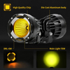 3.5 Inch LED Ditch Light with White Amber DRL